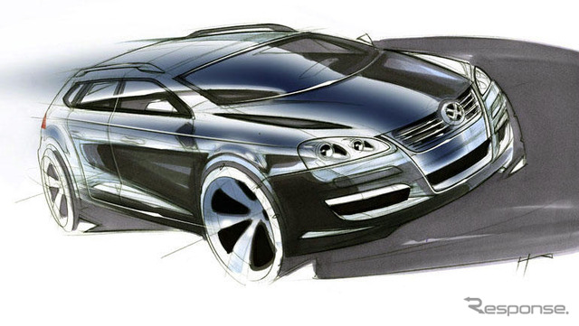 【VW ゴルフ ヴァリアント 日本発表】「見所」リアにあり