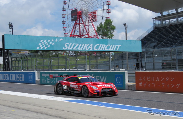 午前のトップタイムは#23 NISMO GT-Rがマーク。