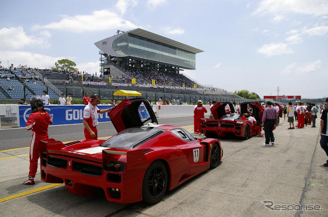 鈴鹿サーキットがフェラーリ色に染まる…Forza Ferrari IV