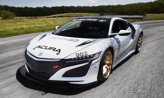 アキュラ（ホンダ）NSX 新型のパイクスピーク参戦マシン