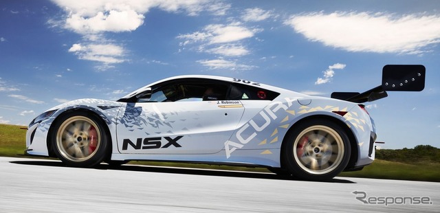 アキュラ（ホンダ）NSX 新型のパイクスピーク参戦マシン