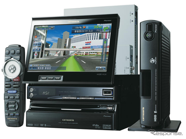 【最新カーナビ徹底ガイド2007夏】パイオニア カロッツェリアAVIC-VH099G…市販ナビ初のテレマティクス対応ナビ