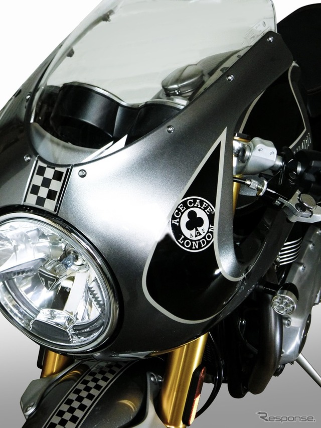 トライアンフ スラクストン/スラクストンR専用Ace Cafe デカールキット