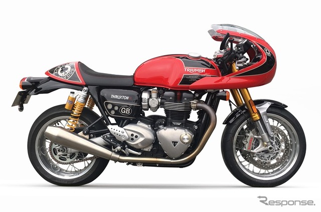 トライアンフ スラクストン/スラクストンR専用Ace Cafe デカールキット