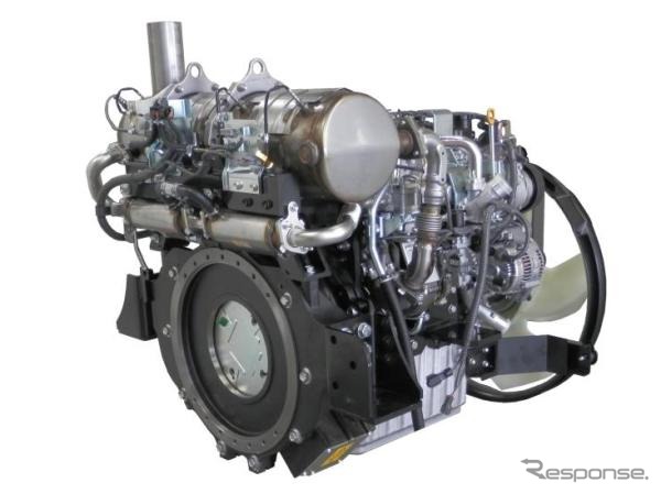 新型ハイブリッドエンジン（モータ一体型）