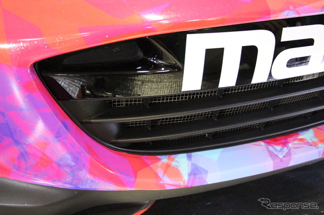 【MX-5カップジャパン 第3戦】レスポンス号、ド派手に大変身!ラッピング施工現場に密着…YMG1