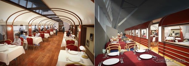 「トレインレストラン日本食堂」のイメージ。