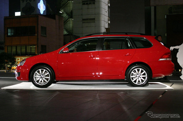 【VW ゴルフ ヴァリアント 日本発表】ライバル車はなし、と