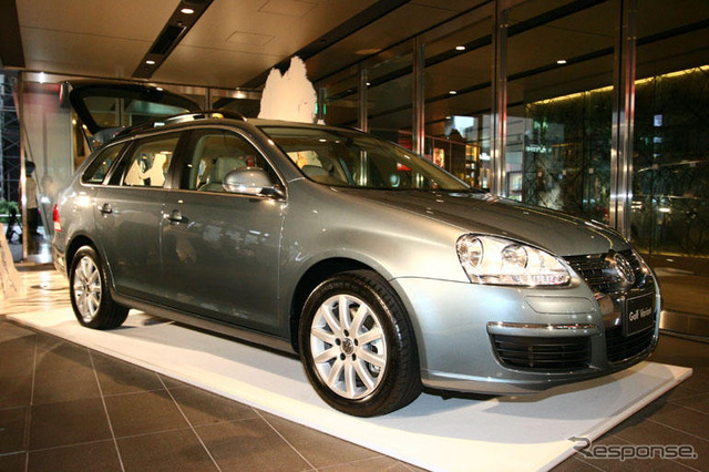 【VW ゴルフ ヴァリアント 日本発表】ライバル車はなし、と