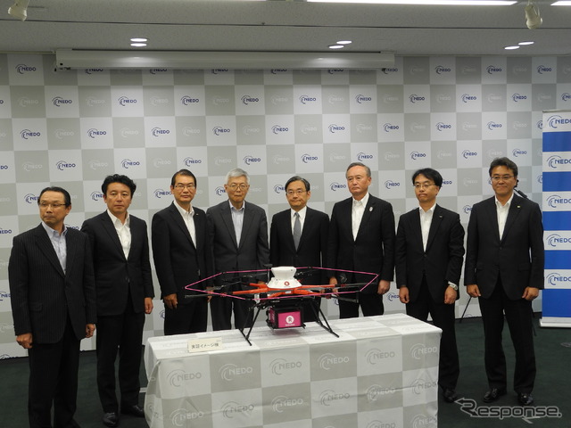 NEDO古川理事長、「オールジャパンで絶対に負けないものをつくる」…ドローンの運航管理システムの開発に着手