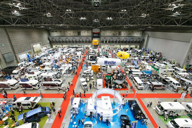 過去最大の約200台展示!「東京キャンピングカーショー」7月開催
