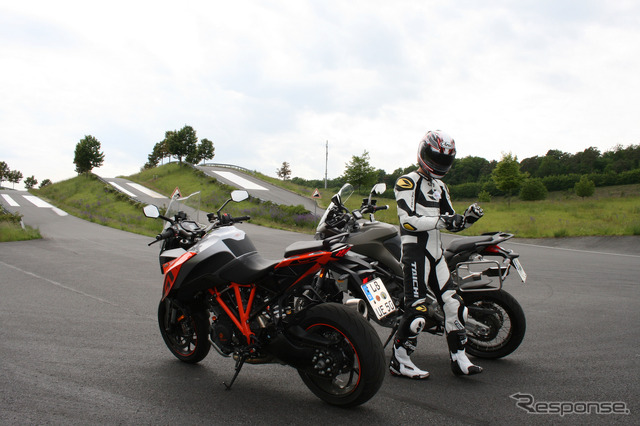 ボッシュ株式会社モーターサイクル・パワースポーツ部主催の報道向け技術説明会。