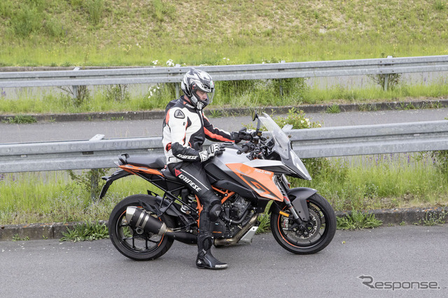 ボッシュ株式会社モーターサイクル・パワースポーツ部主催の報道向け技術説明会。