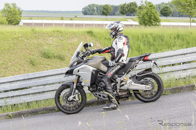 ボッシュ株式会社モーターサイクル・パワースポーツ部主催の報道向け技術説明会。