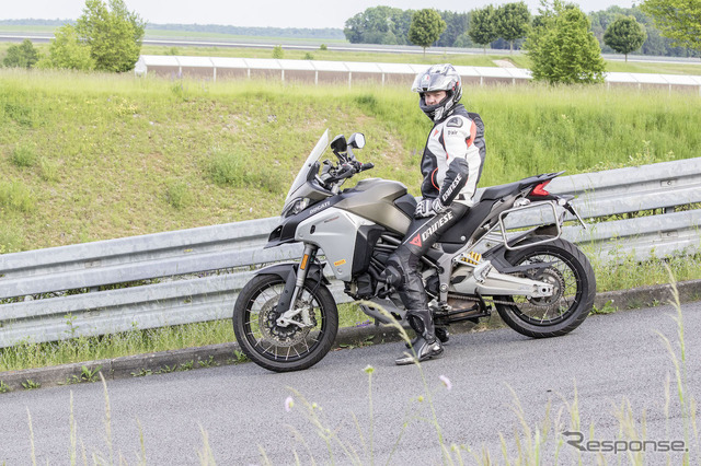 ボッシュ株式会社モーターサイクル・パワースポーツ部主催の報道向け技術説明会。