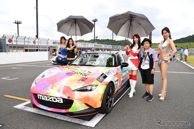 MX-5カップジャパン第3戦にレスポンスチームが参戦