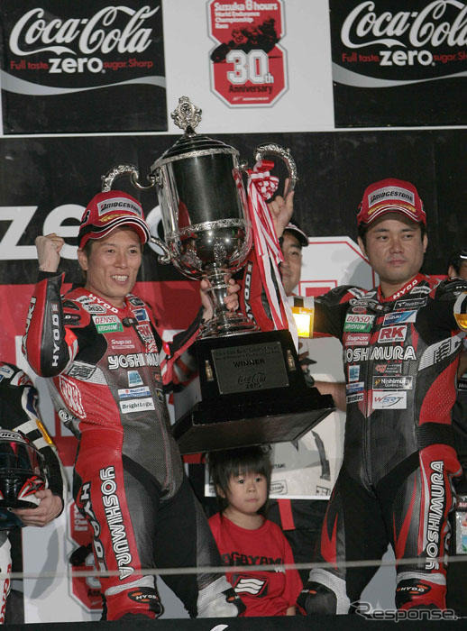【鈴鹿8耐】デンソーサポートライダーが優勝