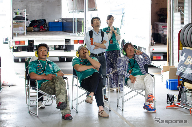 MX-5カップジャパン第3戦、Circuit WOLF&KOTAのピット