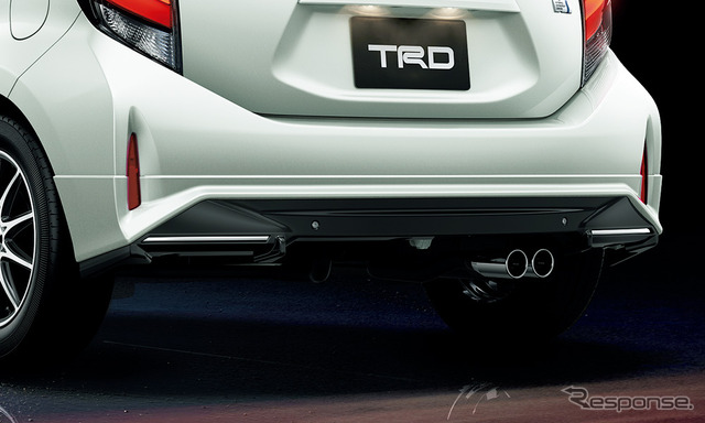 トヨタ・アクア改良新型のTRDパーツ