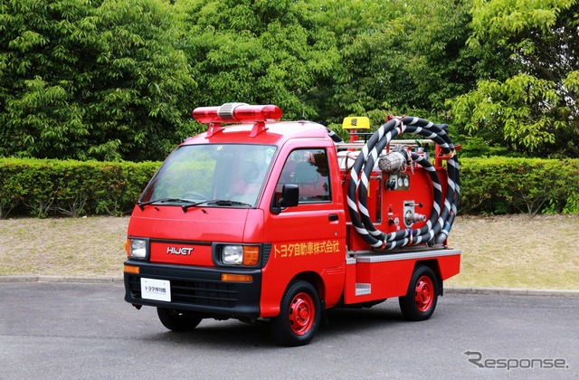 軽ポンプ車(展示車)