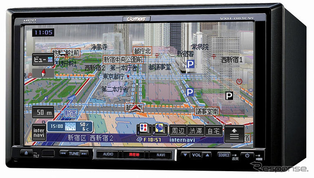 【最新カーナビ徹底ガイド2007夏】ホンダ ギャザズVXH-083CVi「楽ナビとは別物」…開発者