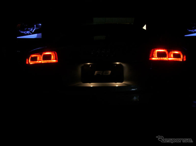 【アウディ R8 日本発表】見間違うことのないサイン