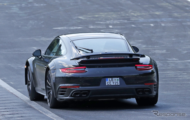 ポルシェ 911ターボ 次期型 スクープ写真