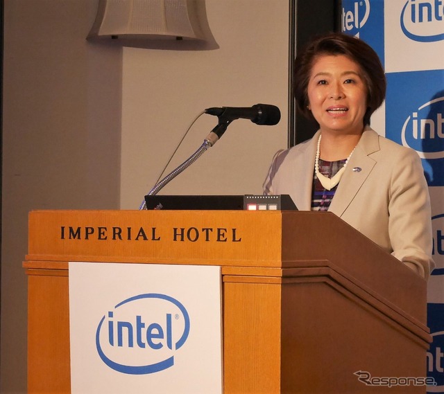 インテル株式会社 代表取締役社長の江田麻季子氏