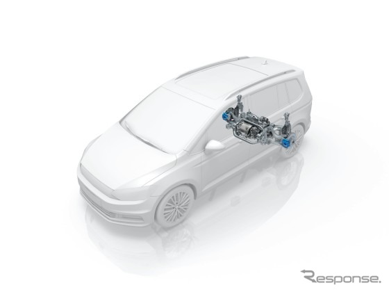 ZFのmSTARS搭載したVision Zero Vehicle