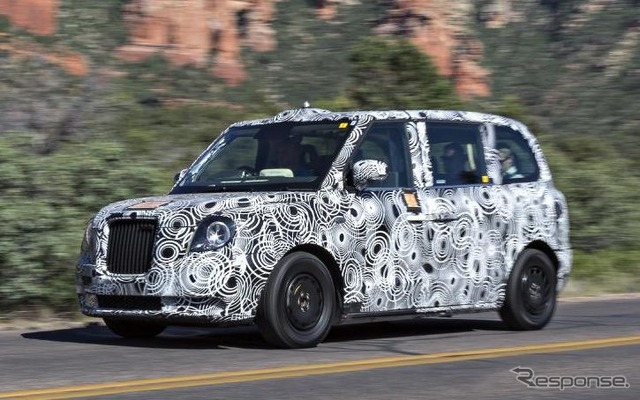 次世代EVロンドンタクシーの開発車両