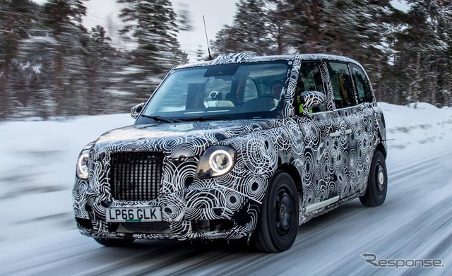 次世代EVロンドンタクシーの開発車両
