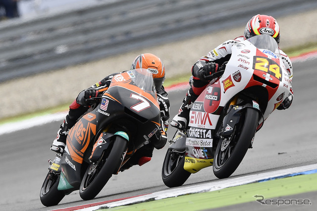 Moto3 鈴木竜生選手。