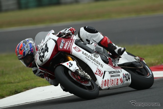 高橋 巧選手(MuSASHi RT HARC-PRO.Honda)