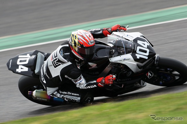 山口 辰也選手(Honda Dream Racing/TOHO Racing)