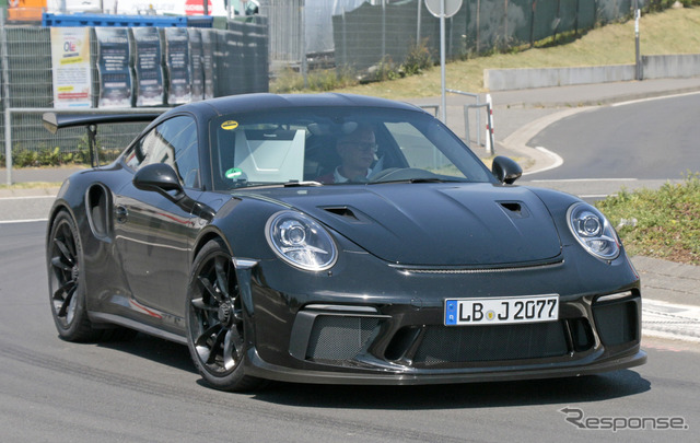 ポルシェ 911 GT3 RS 次期型 スクープ写真