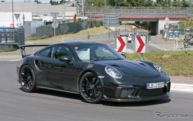 ポルシェ 911 GT3 RS 次期型 スクープ写真