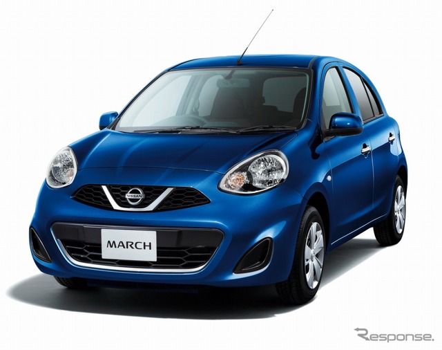日産 マーチ(ダークブルー)