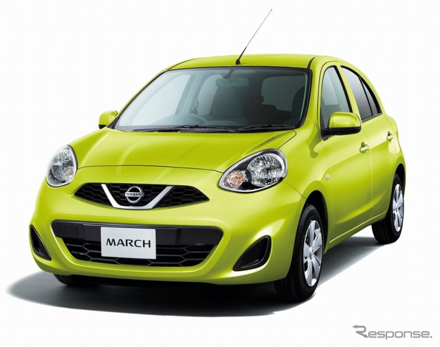 日産 マーチ(スプリンググリーン)