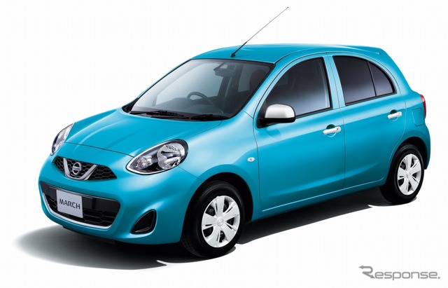 日産 マーチ パーソナライゼーション(カプリブルー)