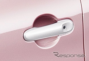 日産 マーチ パーソナライゼーションアウトサイドドアハンドル(フロントドア、リヤドア)