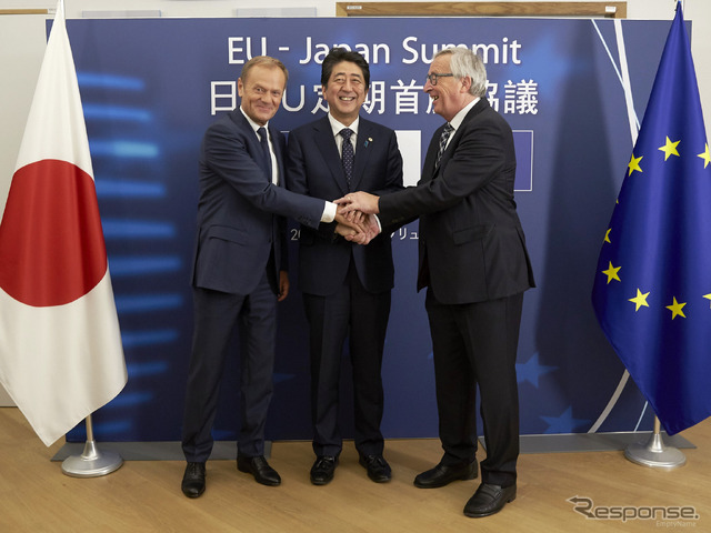 EU-Japan Summit 2017　(c) Europe Union