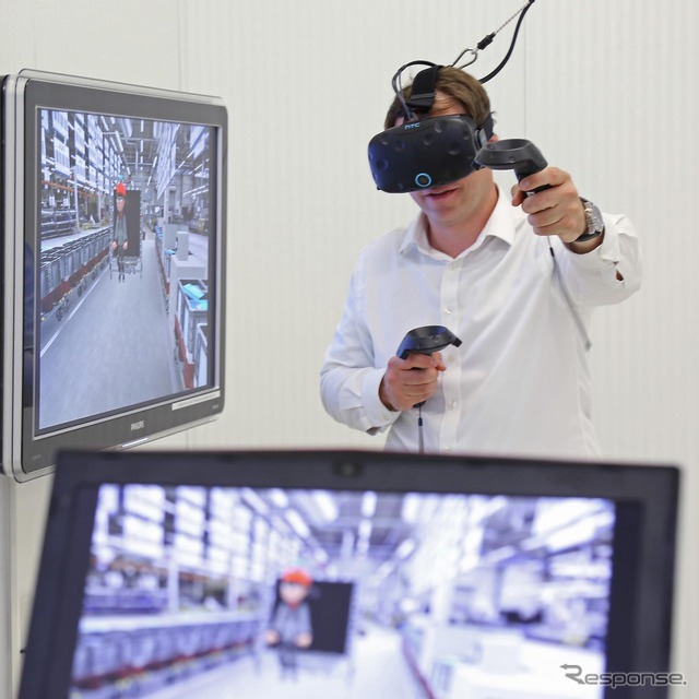 ボッシュが導入したVR（仮想現実）技術