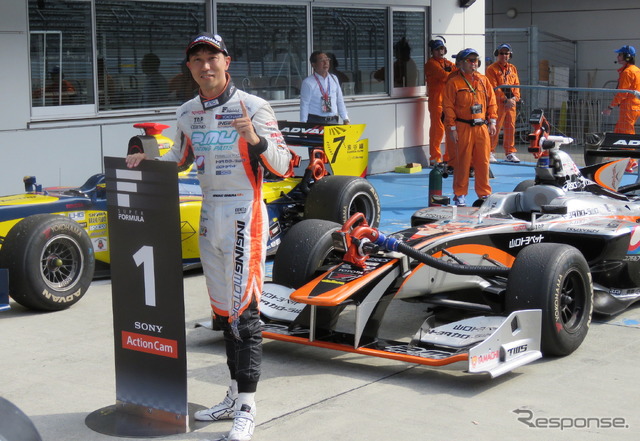 SF第3戦富士を制した#2 石浦宏明。