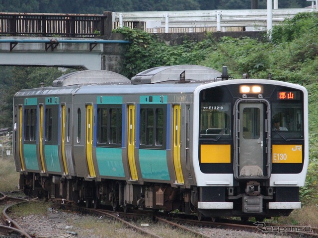 JR東日本水戸支社は10月14日にダイヤ改正を実施。水郡線（写真）などで列車の減便を行う。