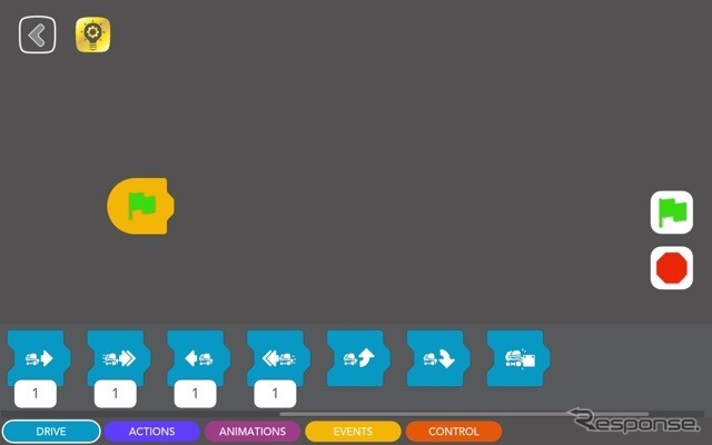 コード ラボ (プログラム画面)