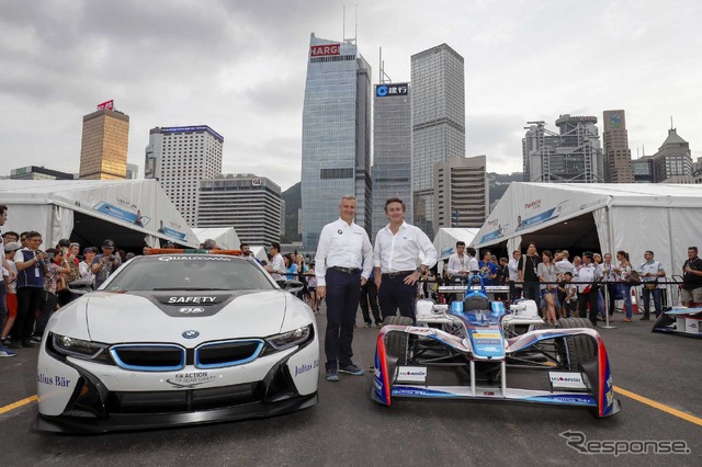 2018~2019年シーズンからフォーミュラEに参戦ずると発表するBMW