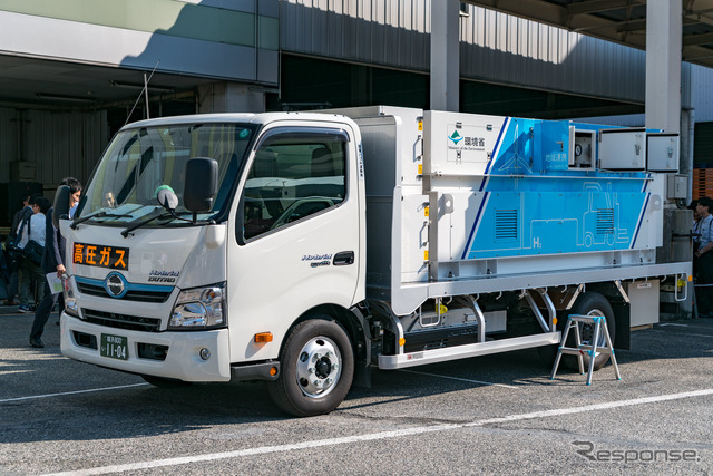 簡易水素充填車