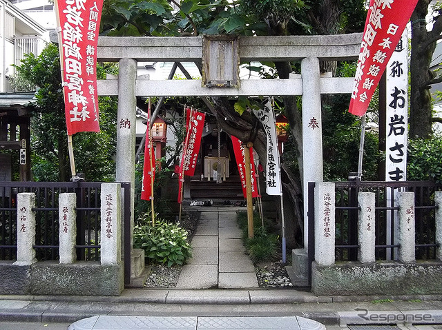 はとバス「怪談バスツアー お祓いの儀式」(東京・新宿、四谷お岩稲荷)