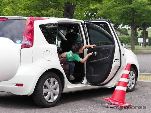 風速40msのテスト（6歳男児）