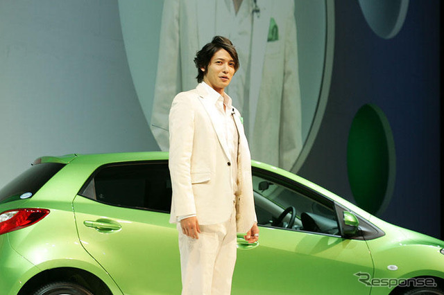 【マツダ デミオ 新型発表】玉木宏 写真蔵…尖っている?